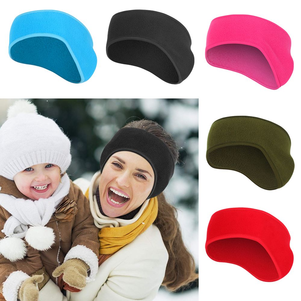 Fleece Ear Warmer Band - 1 шт. повязка на голову для