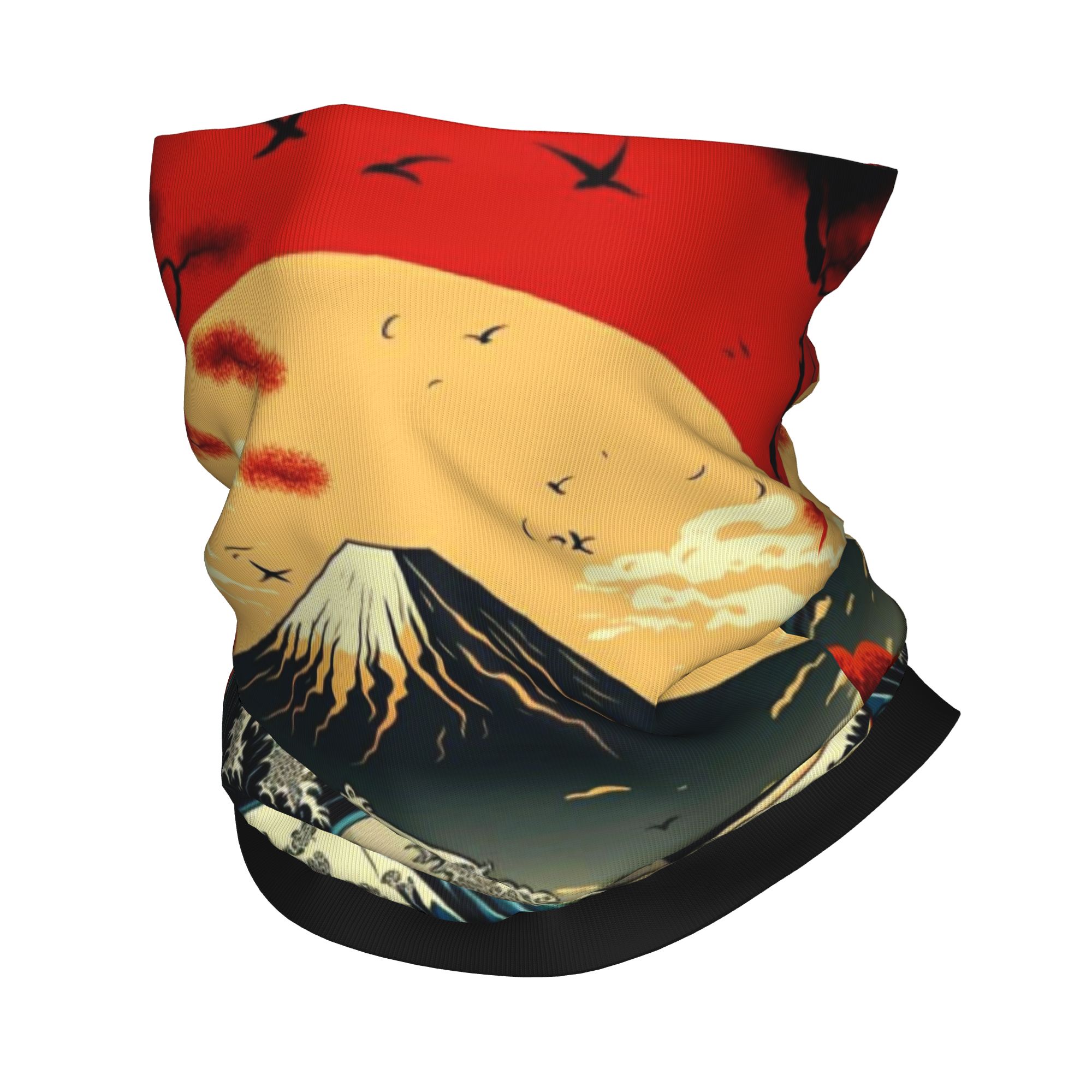 Neck Gaiter Fleece - Бандана «Великая волна у Канагавы» –