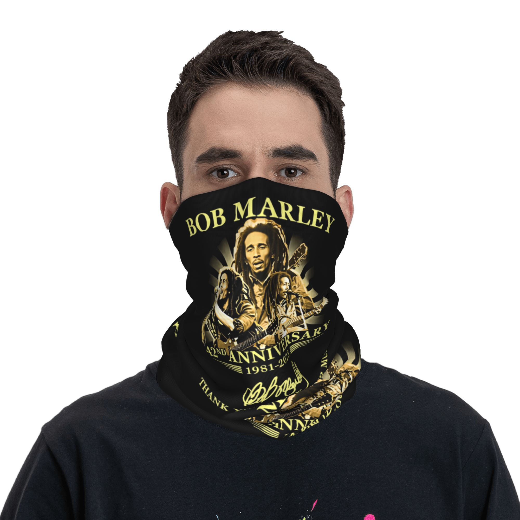 Пользовательские Ямайка Певица – обзор и цена Neck Gaiter Fleece