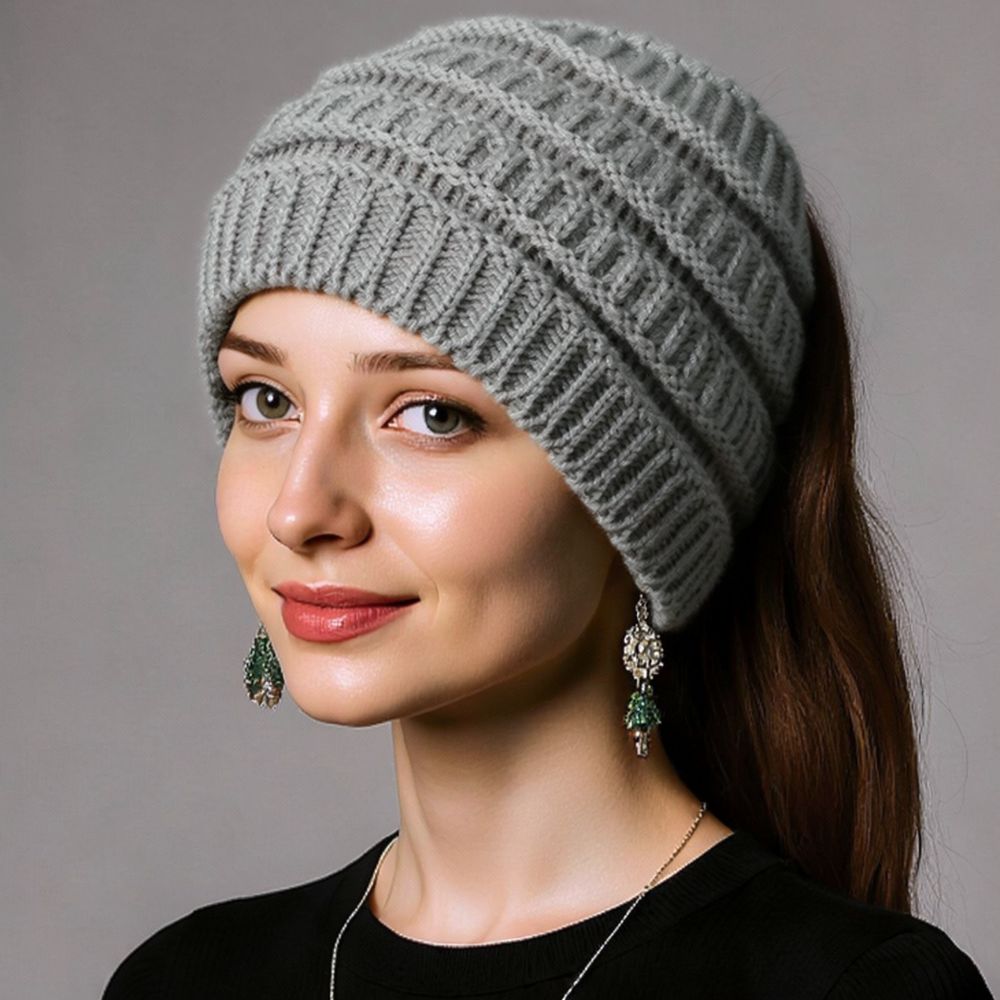Женская вязаная повязка на гол – обзор и цена Fleece Ear Warmer Band