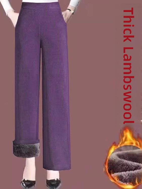 Женские широкие брюки из вельв – обзор и цена Corduroy Pant Warm